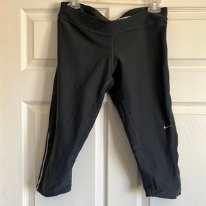 Nike Dri-Fit Capri Gray Leggings